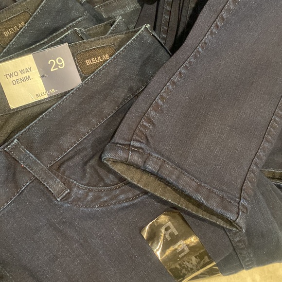 NWT BLUELAB super stretch THIN DENIM Detour Legging Reversible Jean jegging - Picture 5 of 5